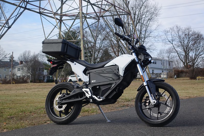 Black and White 2019 Zero Motorcycles FXS